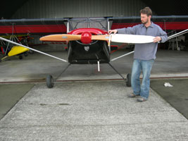 V-1-2 prop and prop cover